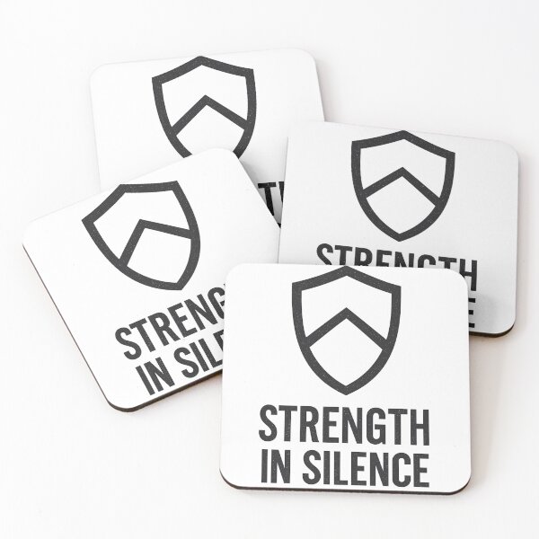 Item preview, STRENGTH IN SILENCE – Shield of Inner Power designed and sold by PastimeMastery.