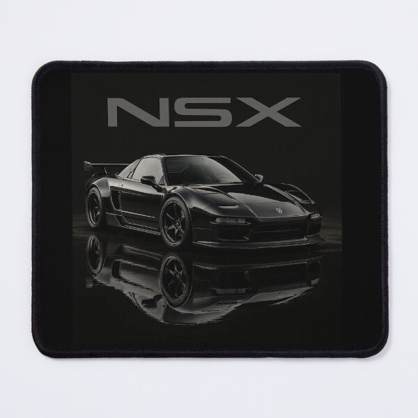 Item preview, 1991 Acura NSX Widebody – Black Supercar Art with Gloss Reflection designed and sold by TheArtOfCar.