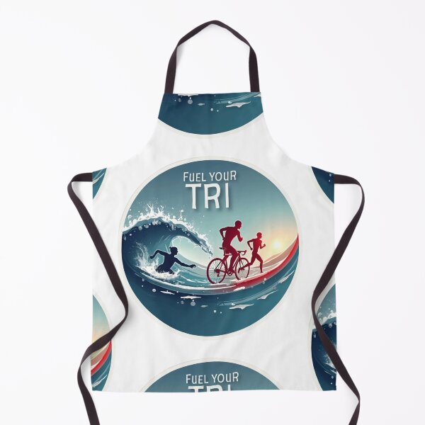 Item preview, Fuel Your Tri – Motivational Triathlon Endurance Sticker designed and sold by Triathlongram.