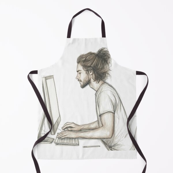 Item preview, Focused Developer at Work designed and sold by MelaDizayn.