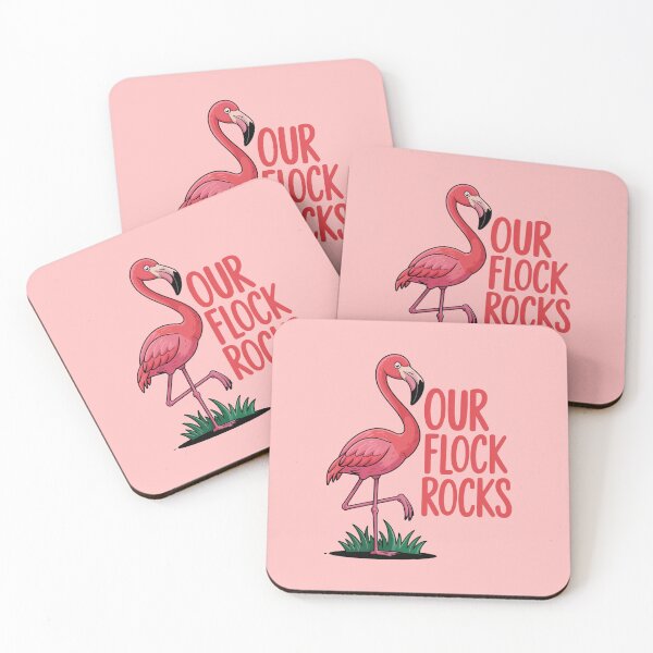 Item preview, Cute Flat Cartoon Flamingo designed and sold by SignumShop.