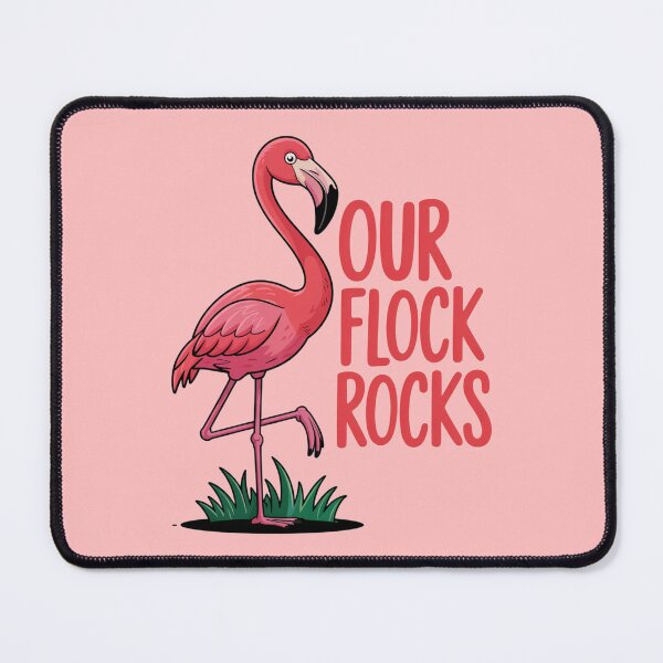 Item preview, Cute Flat Cartoon Flamingo designed and sold by SignumShop.