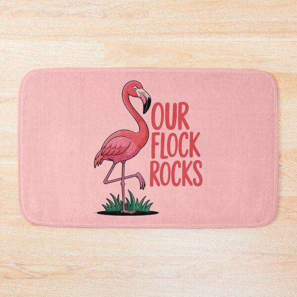 Item preview, Cute Flat Cartoon Flamingo designed and sold by SignumShop.