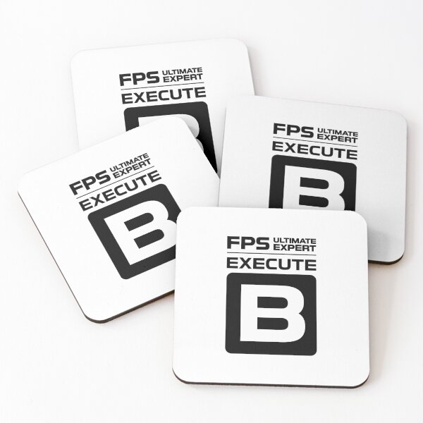 Item preview, FPS Ultimate Expert Execute B Black on White designed and sold by JohnnyVillas.
