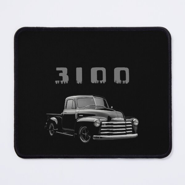 Item preview, 1953 Chevy 3100 Truck with Forest Tree Typography – Vintage Pickup Graphic for Classic Truck Lovers designed and sold by TheArtOfCar.