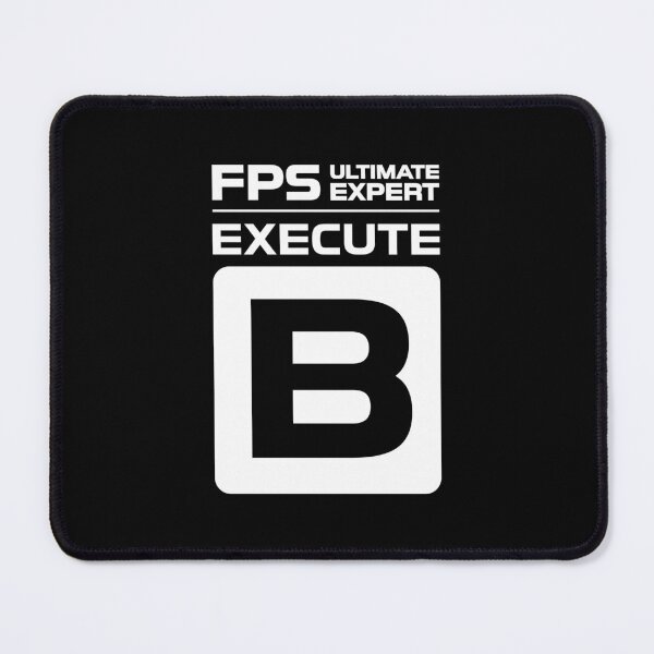 Item preview, FPS Ultimate Expert Execute B White on Black designed and sold by JohnnyVillas.