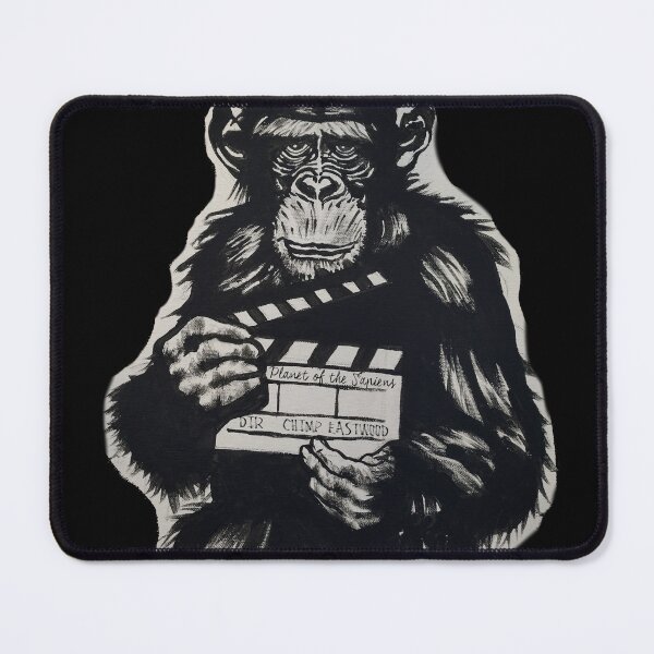 Item preview, Chimp Eastwood - Planet of the Sapiens designed and sold by smadge.