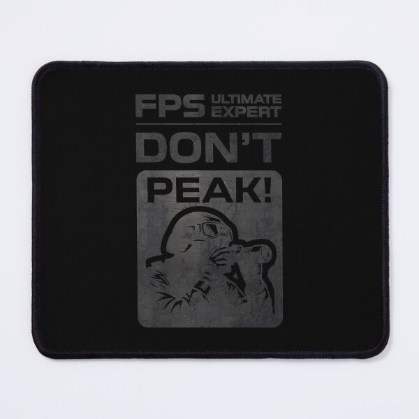 Item preview, FPS Ultimate Expert Don't Peak Dark Metal designed and sold by JohnnyVillas.