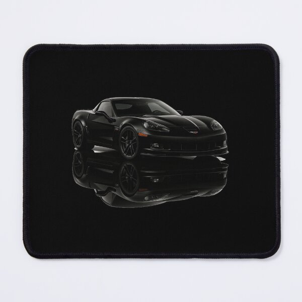 Item preview, C6 Corvette Z06 Black Edition – High-Detail Dark Art for Muscle Car Enthusiasts designed and sold by TheArtOfCar.