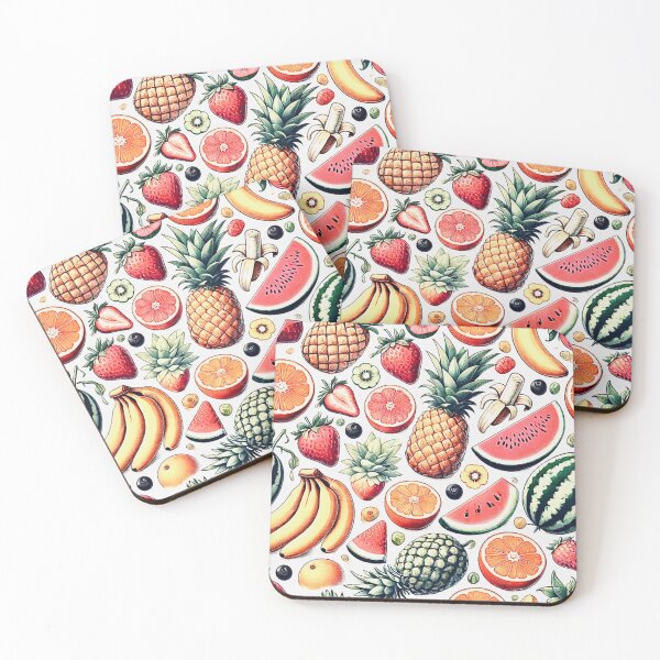 Item preview, Vibrant Tropical Fruit Paradise – Seamless Pattern Design designed and sold by Shenuka93.