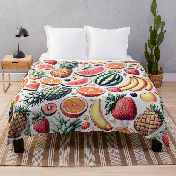 Item preview, Vibrant Tropical Fruit Paradise – Seamless Pattern Design designed and sold by Shenuka93.