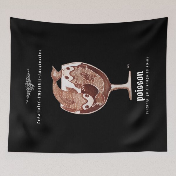 Item preview, Oeno-Astrology: Pisces in Wine 2 designed and sold by vinsurtoile.