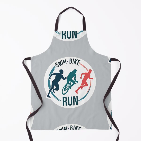 Item preview, Swim, Bike, Run – Iconic Triathlon Motivation Sticker designed and sold by Triathlongram.