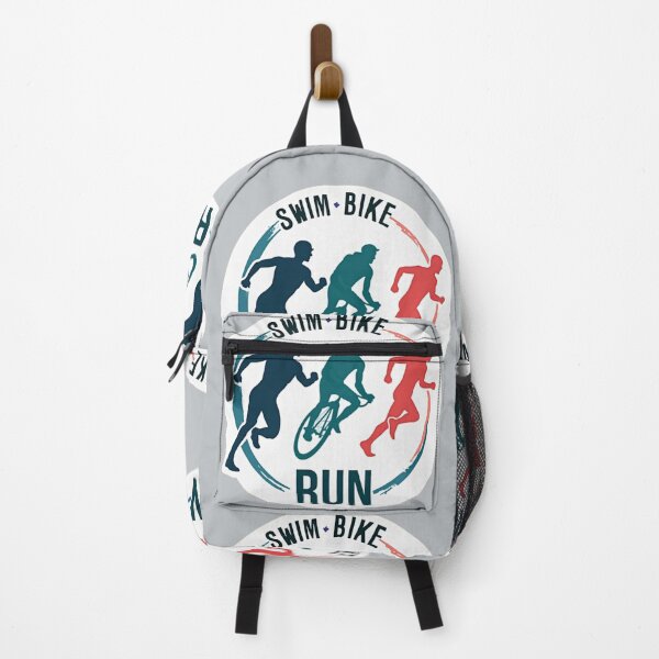 Item preview, Swim, Bike, Run – Iconic Triathlon Motivation Sticker designed and sold by Triathlongram.
