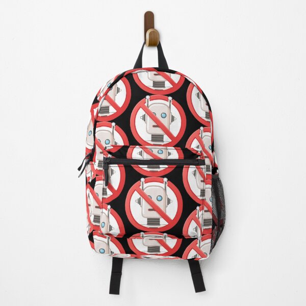 Item preview, Prohibition sign of using artificial intelligence, Do not use AI tools, Artificial Intelligence is not allowed, Anti Ai sign, No AI-Generated Content, Ban on artificial intelligence designed and sold by Danler.