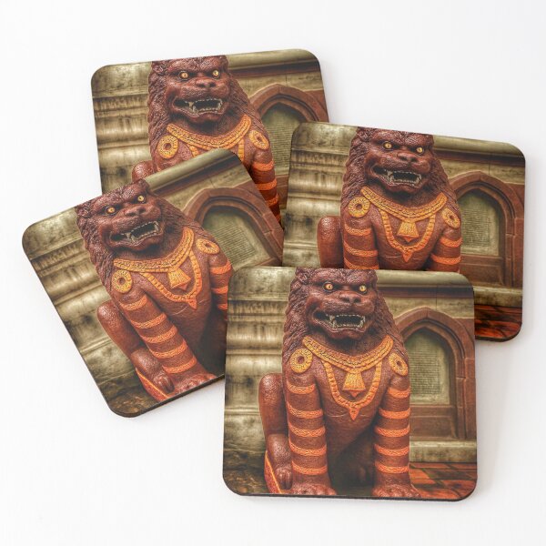 Item preview, Fierce Temple Guardian at Nepalese Shrine Gate designed and sold by Faruk Kalkan Travel Gallery.