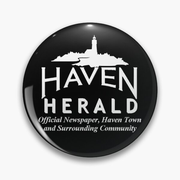 Item preview, Haven Herald News White Logo designed and sold by HavenDesign.