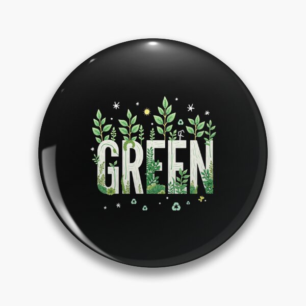 Item preview, Go Green Eco Design – Plant Powered Sustainable Message designed and sold by Furr-n-Purr.