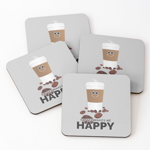 Item preview, Coffee Makes Me Happy designed and sold by Adamzworld.
