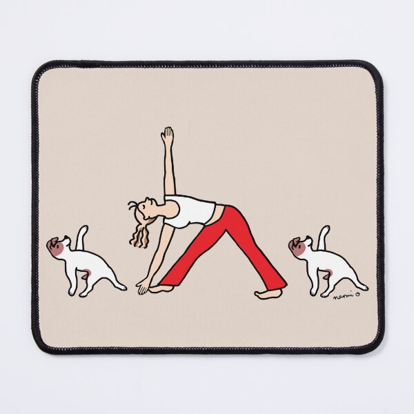 Item preview, Jack Russell Terrier Mom Yoga Fun designed and sold by HappyLabradors.