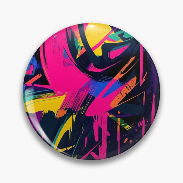 Item preview, Futuristic Graffiti Chaos designed and sold by MidArtForge.
