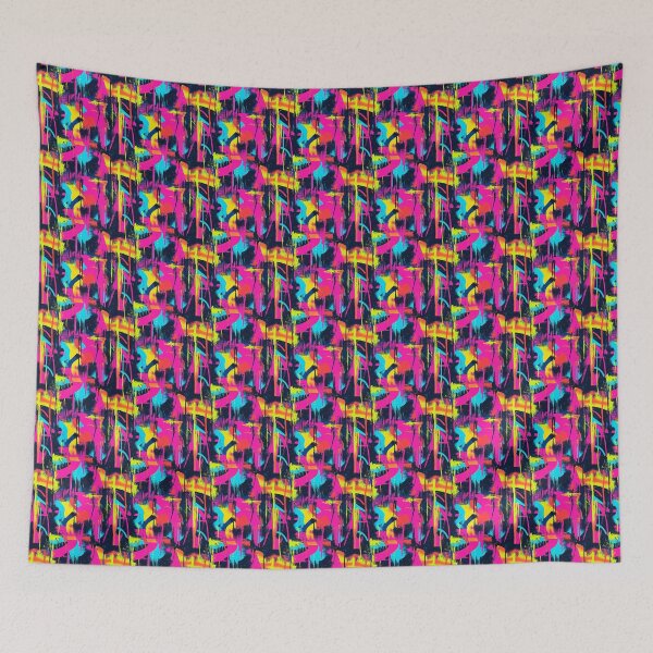 Item preview, Futuristic Graffiti Chaos designed and sold by MidArtForge.