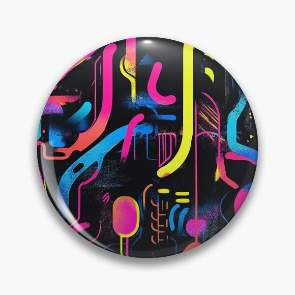 Item preview, Futuristic Graffiti Chaos designed and sold by MidArtForge.