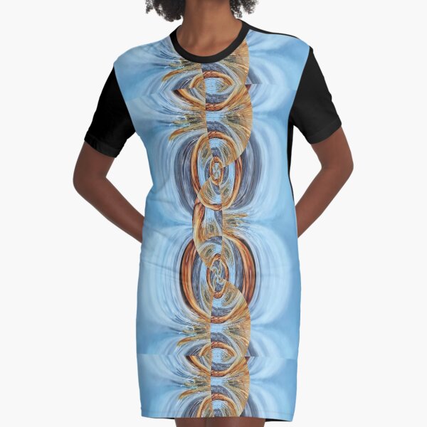 Hourglass Graphic T-Shirt Dress