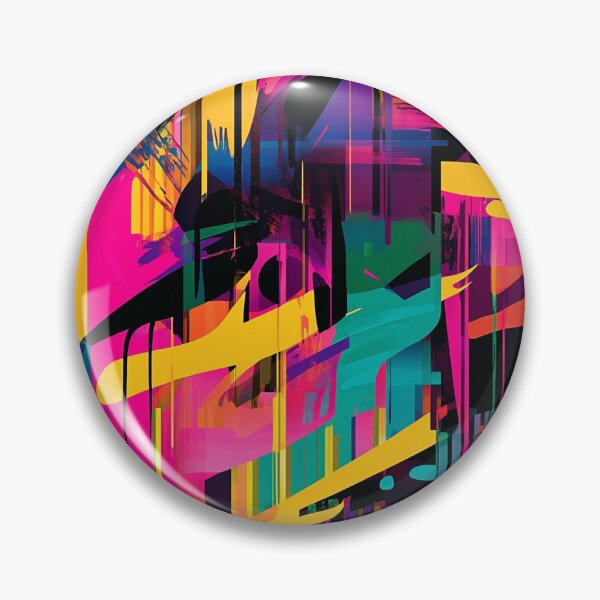 Item preview, Futuristic Graffiti Chaos designed and sold by MidArtForge.