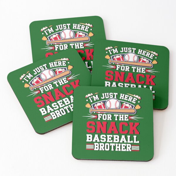 Item preview,  Im Just Here For The Snack Baseball Brother designed and sold by box-artshop.