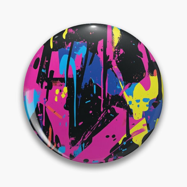 Item preview, Futuristic Graffiti Chaos designed and sold by MidArtForge.