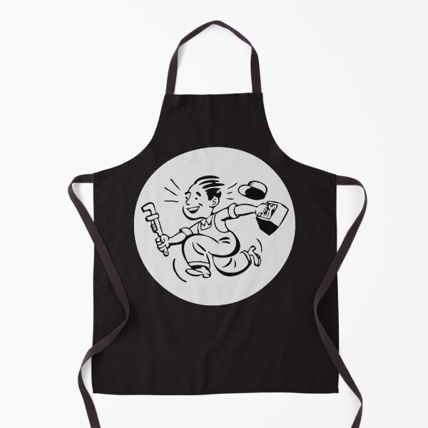 Item preview, SPEEDY REPAIRMAN CARTOON sticker and t-shirt designed and sold by PIXEL POP DESIGNS - Beyond the Norm!.