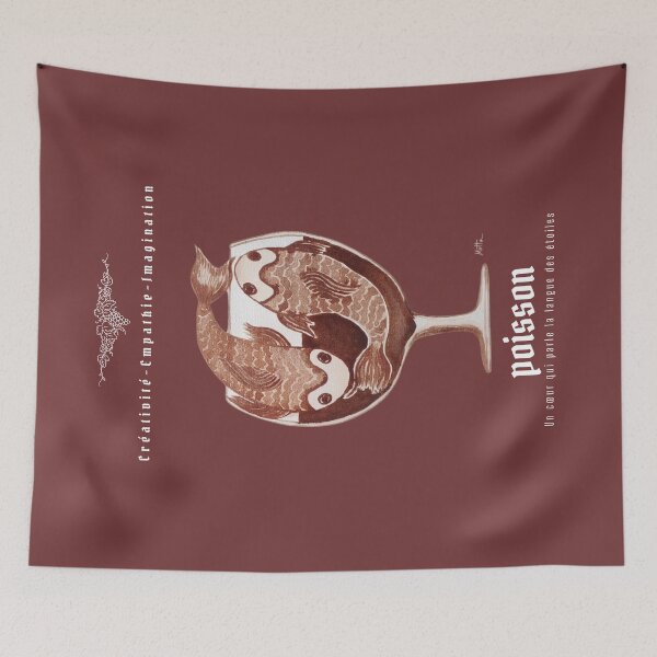 Item preview, Oeno-Astrology: Pisces in Wine designed and sold by vinsurtoile.
