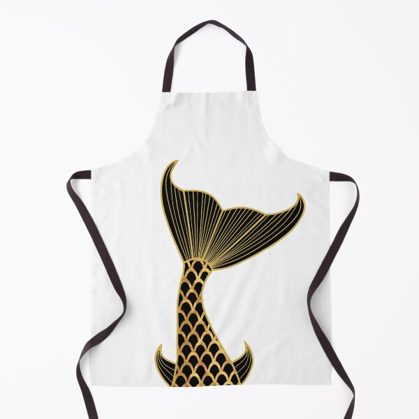 Item preview, Gold Mermaid Tail designed and sold by Sartoris Art.