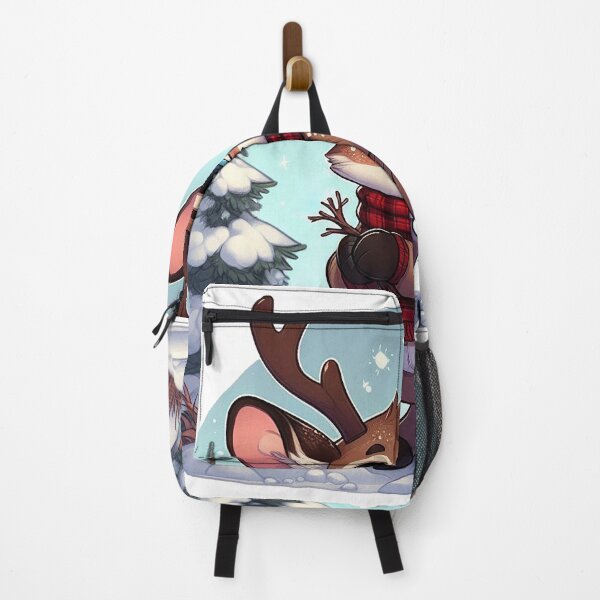 Item preview, Cartoon Deer Collecting Twigs in the Forest designed and sold by nikkolaus.