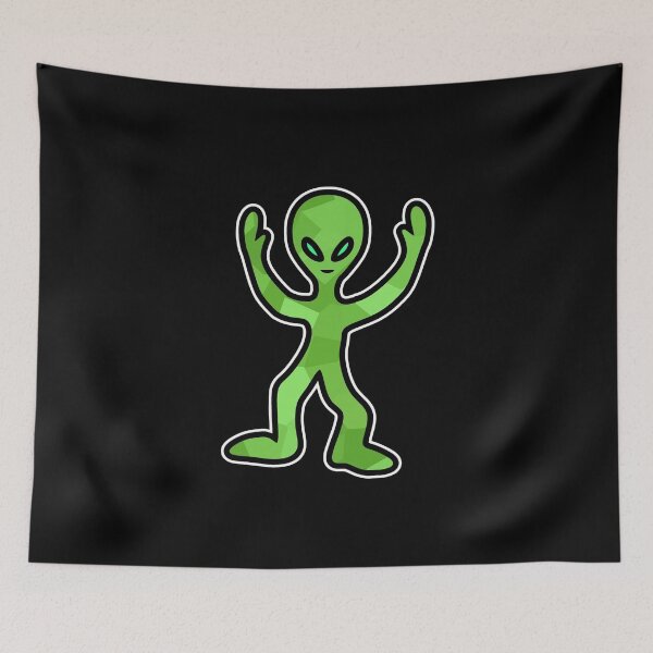 Item preview, Alien Lover Green Alien designed and sold by Sartoris Art.