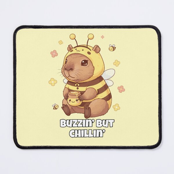 Item preview, Funny Capybara Dressed as Bee – Buzzin’ But Chillin’ Cute Animal Design designed and sold by imaginariun.
