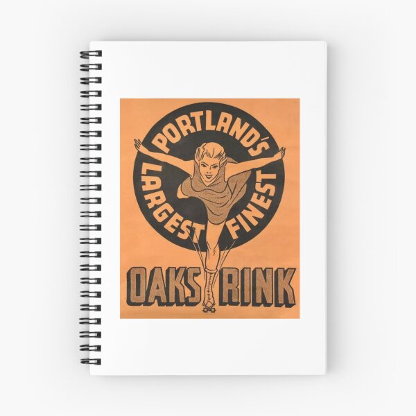 Item preview, Oaks Rink Portland Oregon Roller Skating Rink Sticker Decal Label Design 6 designed and sold by tislord.