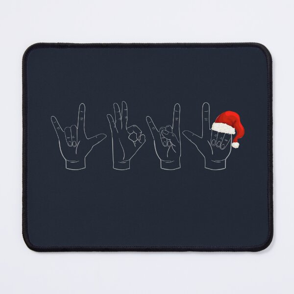 Item preview, Festive Sign Language Santa designed and sold by Zakrytos ★★★★★.