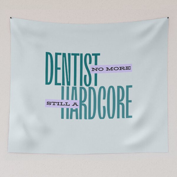 Item preview, Dentist No More Still a Hardcore Retirement Classic T-Shirt designed and sold by SunflakeStudio.