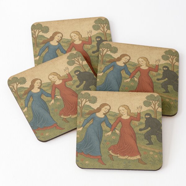Item preview, Maidens Frolic While Ninja Plots  designed and sold by Boohoo Beach.