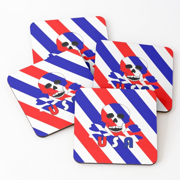 Item preview, Patriotic Skull America designed and sold by Sartoris Art.