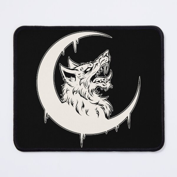 Item preview, The Wolf Fenrir howls at the moon designed and sold by Okamiruko.