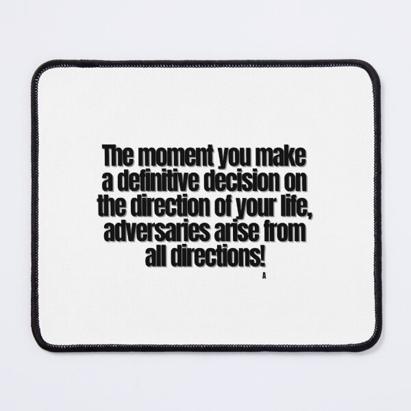 Item preview, The moment you make a definitive decision on the direction of your life, adversaries arise from all directions! designed and sold by Finds.