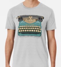 Camiseta premium para hombre Bloqueo de escritor
