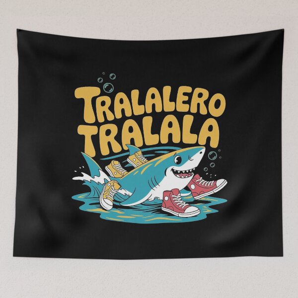 Item preview, Tralalero Tralala Brainrot designed and sold by Redgiant87x.