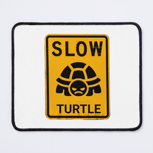 Item preview, Slow Turtle – Funny Road Sign Parody | Misunderstood Speed Icon Tee designed and sold by MTeesGA.