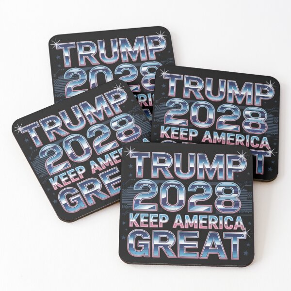 Item preview, Trump 2028 Keep America Great Y2K font designed and sold by PerkyParakeet.