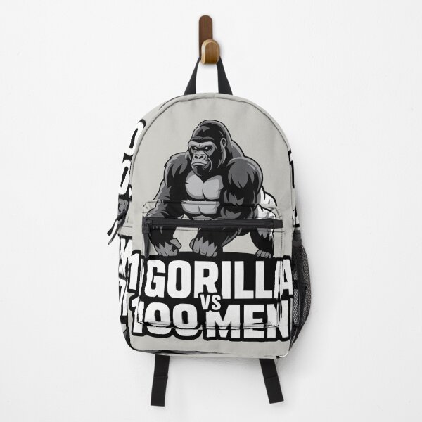 Item preview, 100 men vs 1 gorilla designed and sold by digilabs.