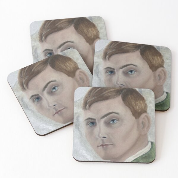 Item preview, Portrait in pastel of George Mallory designed and sold by DoodlesArt62.
